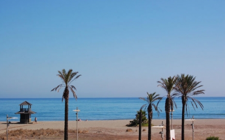 Malaga beaches are around 30 minutes drive