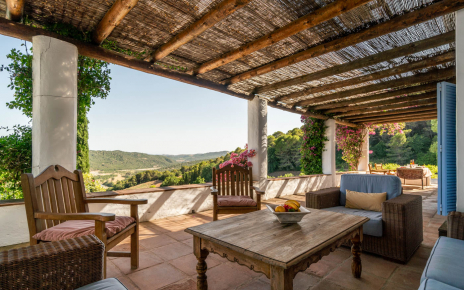 Porch / pergolas around the property