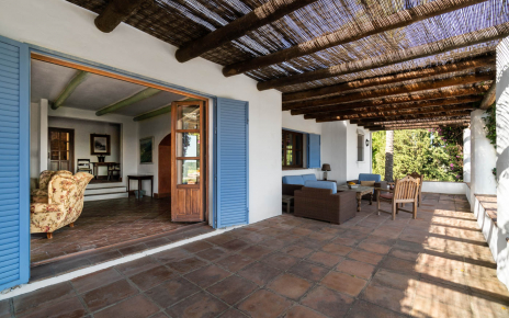 Doors opening to terraces