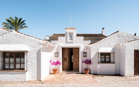 Main door into your villa