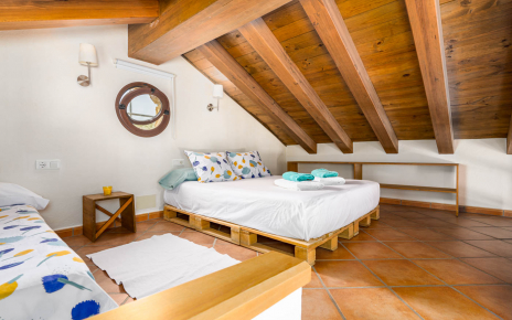 Attic room for children