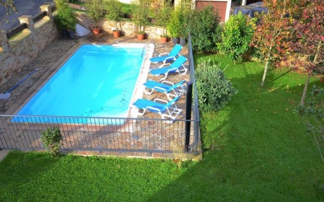 Private gated pool