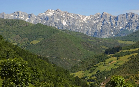 Impressive Picos mountain range