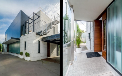 Entrada principal formal pero impresionante