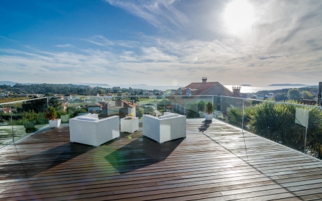 Las puestas de sol se vuelven espectaculares al final del día