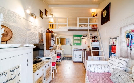 Es muy bonita y acogedora