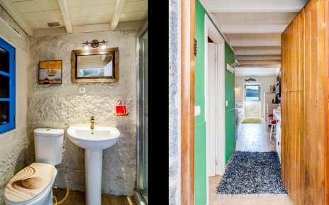 Cuarto de baño | Puerta principal de la calle