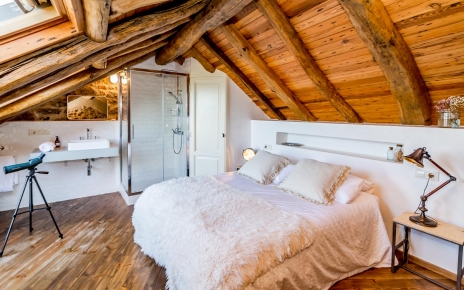 Baño privado en la habitación del ático