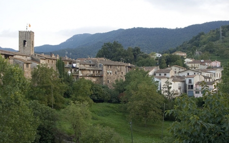 Santa Pau village in La Garrotxa