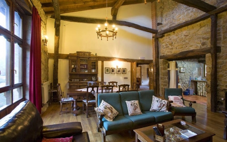 Open plan living area