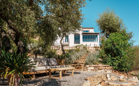 Terrazas en niveles inferiores