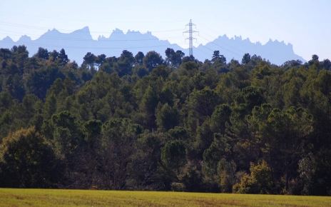 La cordillera de Montserrat  