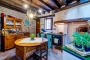Breakfast table by kitchen