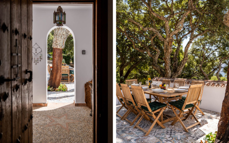 Entrada principal y terraza