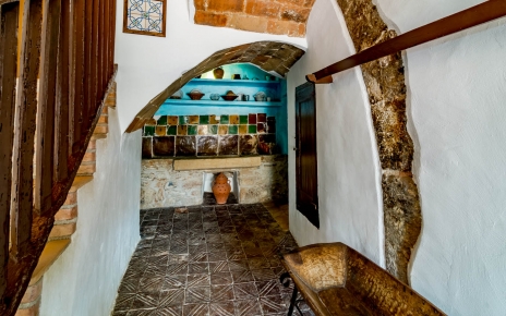 Ground floor hallway full of original features