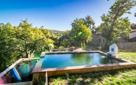 The water is filtered but with no chemicals