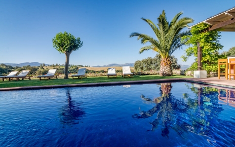 Vistas a las montañas de Ronda
