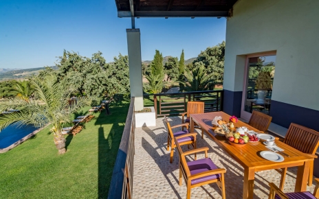 Terrazas en la planta superior