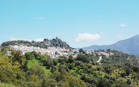 Pretty Gaucin village is 8kms away