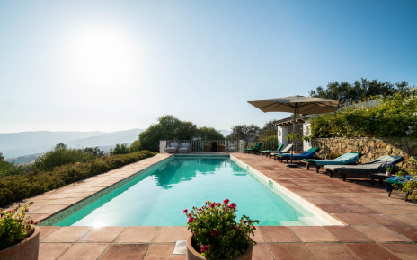 Large pool is 13 metre long (afternoon photo)