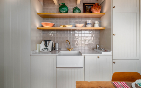 Elegantes armarios de cocina empotrados