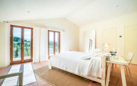 Double bedded room with its own terrace