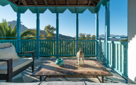 La Casita se inspira en una torre del Kasbah de Tánger