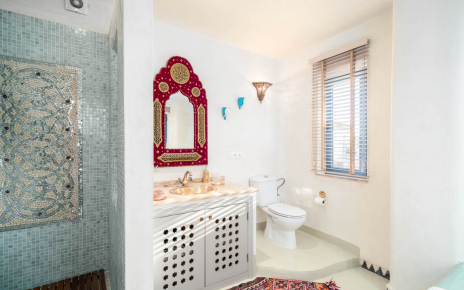 Baño en Casita con bañera y ducha