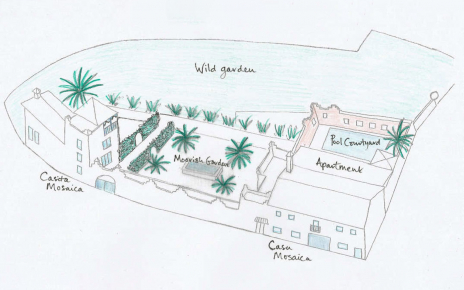 Casita a la izda. y Apartamento a la derecha (3 dormitorios en total)