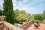 Main house terraces and small winery in distance