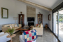 Living area with sliding doors to terraces