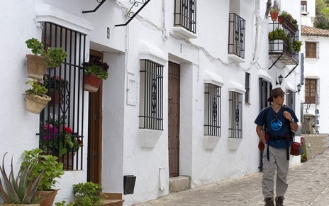 A typical site inside Malaga´s White Villages