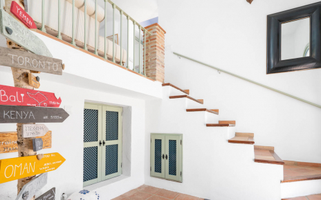 Entrance to main house from front street