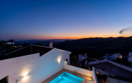 Views as far as Morocco in the distance