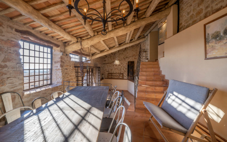 Dining area by the pool