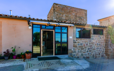 The annexe (Tower) has its own access from parking area