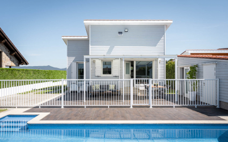 Una casa estilo canadiense en las Rías Baixas