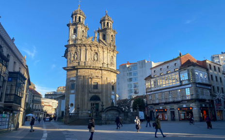 Historic Pontevedre town is about 20 mins drive away