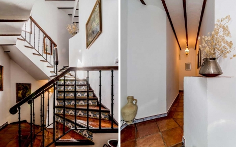 Escaleras y pasillo a dormitorios primera planta