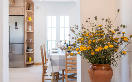 Cocina desde el salón