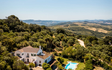 Vistas a Gibraltar y el mar