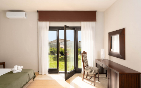 Habitaciones con salida a jardines