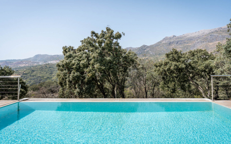 Piscina con vistas impresionantes