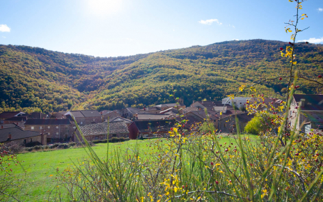 This is the village in Autumn