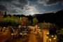The villa at night 
