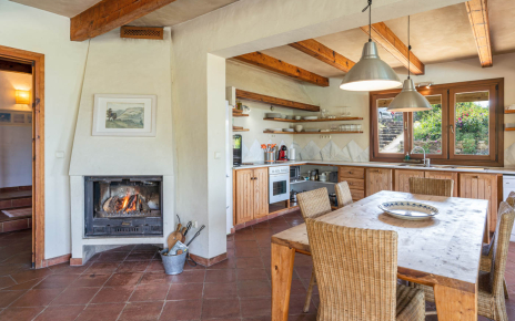Open plan kitchen / dining / living area