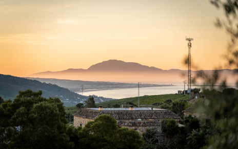 You can almost touch Morocco!