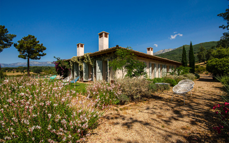 Extensive back gardens