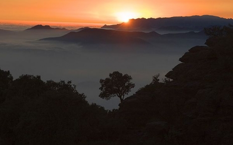 Alpujarras al atardecer