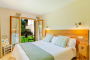 Lower floor bedrooms with access to gardens